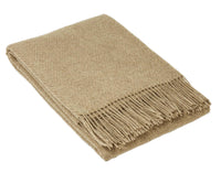 Thumbnail for Hampton Throw - Merino Wool Blend - Camel