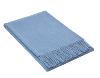 Thumbnail for Paddington Throw - Fine Wool Blend - Blue