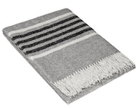 Thumbnail for Richmond Throw - Reclaimed Wool Blend - Grey