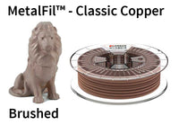 Thumbnail for Copper-filled PLA based filament MetalFil 2.85mm Classic Copper 750 gram 3D Printer Filament