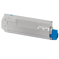 Thumbnail for 43865727 C5850 C5950 MC560 Cyan Premium Generic Toner