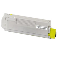 Thumbnail for OKI 43865725 C5850 C5950 MC560 Yellow Premium Generic Toner