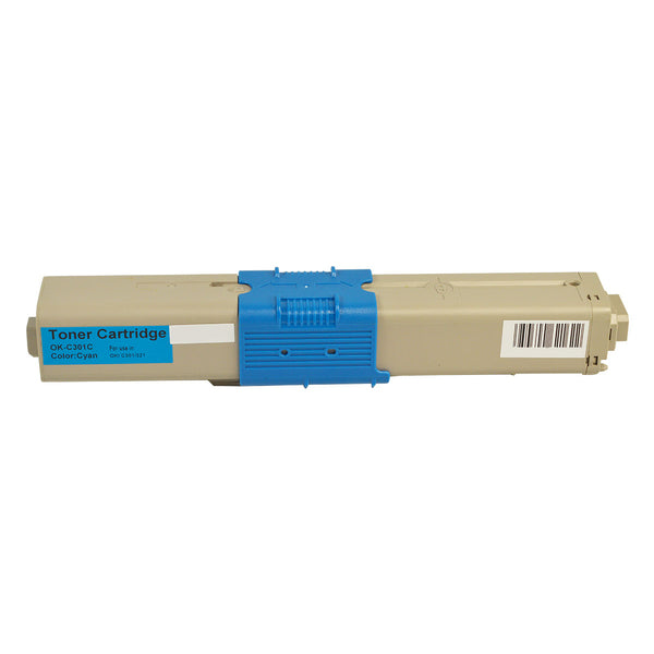 OKI 44973547 301 Cyan Premium Remanufactured Toner