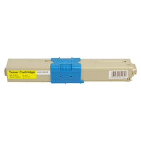Thumbnail for OKI 44973545 #301 Yellow Premium Generic Toner