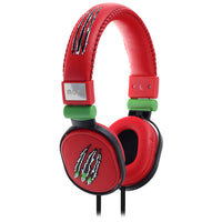 Thumbnail for Moki Popper - Claw Red soft cushioned premium DJ Style headphone