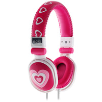 Thumbnail for Moki Popper Pink Headphones Hearts 3