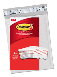 Thumbnail for Command GP022-64NA Small Refill, 64 Strips, White