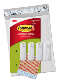 Thumbnail for Command Sawtooth Picture Value Pack, 4 Hangers and 8 Strips, PH040-4NA