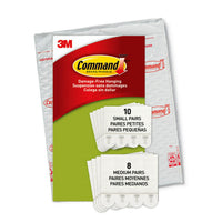 Thumbnail for Command Small and Medium Picture Hanging Strips PH203-18NA
