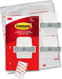 Thumbnail for Command Broom Gripper, 3 Grippers, 6 Large Strip, 17007-3NA