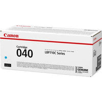 Thumbnail for CANON CART040C STD CYAN TONER CARTRIDGE 5.4K TO SUIT LBP712CX