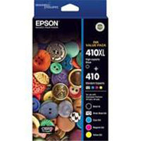 Thumbnail for EPSON 410XL BLACK STD CLRS PB C M Y X 5 INK VALUE PACK XP-530 XP-630