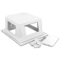 Thumbnail for LEVITON NETWORK SOLUTIONS REB - RECESSED ENTERTAINMENT BOX - INCLUDES LOW PROFILE FRAME / COVER
