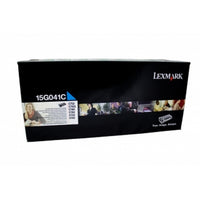 Thumbnail for LEXMARK 15G041C CYAN PREBATE TONER YIELD 6000 PAGES FOR C752 760 762