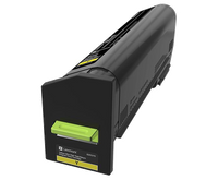 Thumbnail for LEXMARK CX860 YELLOW ULTRA HIGH YIELD RETURN PROGRAM TONER CART 55K