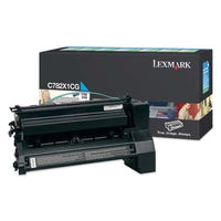 Thumbnail for LEXMARK C782X1CG CYAN PREBATE TONER YIELD 15000 PAGES FOR C780