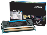 Thumbnail for LEXMARK X746 X748 CYAN TONER 7K RETURN PROGRAM