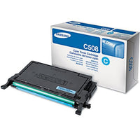 Thumbnail for SAMSUNG CLT-C508L CYAN TONER FOR CLP-620 670NDCLX- 6220FX YIELD 4000 PAGES