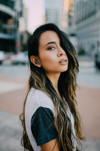 Thumbnail for HYPHEN Wireless Earbuds Bluetooth Headphone Grey Color