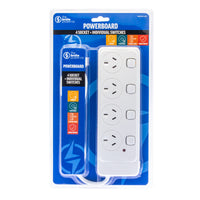 Thumbnail for THE BRUTE POWER CO. - 4 Socket + Individual Switches