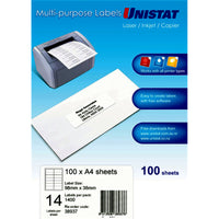 Thumbnail for AVERY LIP Label 14Up 98X38mm Pack of 100