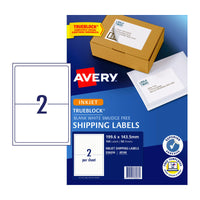 Thumbnail for AVERY IP Label J8168 2Up Pack of 100