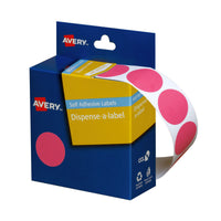Thumbnail for AVERY Display 24mm Pink Dot Pack of 500