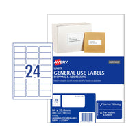 Thumbnail for AVERY Gen Label L7159GU 24Up Bx100