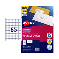 Thumbnail for AVERY Laser Label L7651 65Up Pack of 25