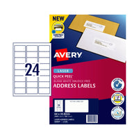 Thumbnail for AVERY Laser Label QP L7159 24Up Pack of 100