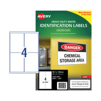 Thumbnail for AVERY Laser Label L7069 4Up Pack of 25