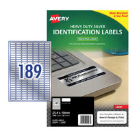 Thumbnail for AVERY LaserLabel Slv L6008 189Up Pack of 20