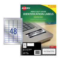 Thumbnail for AVERY Laser Label HD L6009 48Up Pack of 20