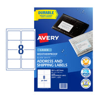 Thumbnail for AVERY Laser Label L7070 8Up Pack of 10