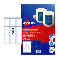Thumbnail for AVERY Label Rct L7108REV 9Up Pack of 10
