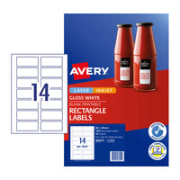 Thumbnail for AVERY Label Rect L7123 14Up Pack of 10