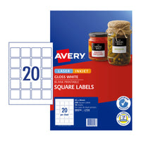 Thumbnail for AVERY Label Square L7124 20Up Pack of 10