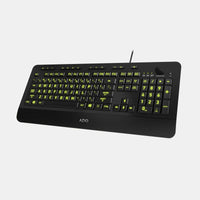 Thumbnail for AZIO Large Print 5C Keyboard