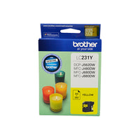 Thumbnail for BROTHER LC231 Yellow Ink Cartridge