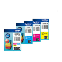 Thumbnail for BROTHER LC-235XL Colour Value Pack, 1X Cyan, 1XMagenta, 1XYellow