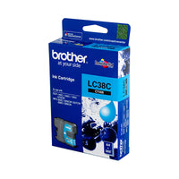Thumbnail for Brother LC-38C Cyan Ink Cartridge - to suit DCP-145C/165C/195C/375CW, MFC-250C/255CW/257CW/290C/295CN- up to 260 pages