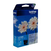 Thumbnail for Brother LC-39C Cyan Ink Cartridge - DCP-J125/J315W/J515W MFC-J220/J265W/J410/J415W/J140W- up to 260 pages