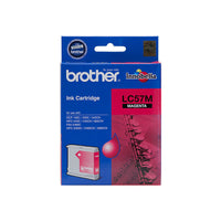 Thumbnail for Brother LC-57M Magenta Ink - FAX-2480C, DCP-130C/330C/540CN/350C, MFC-240C/440CN/3360C/5460CN/5860CN/665CW/465CN/685CW/885CW- up to 400 pages