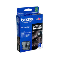 Thumbnail for Brother LC-67BK Black Ink Cartridge - DCP-385C/395CN/585CW/6690CW/J715W, MFC-490CW/5490CN/5890CN/6490CW/6890CDW/790CW/795CW/990CW- up to 450 pages