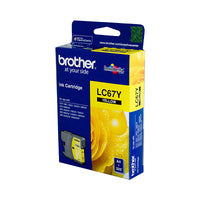 Thumbnail for BROTHER LC67 Yellow Ink Cartridge