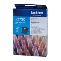 Thumbnail for Brother LC-73C Cyan High Yield Ink - DCP-J525W/J725DW/J925DW, MFC-J6510DW/J6710DW/J6910DW/J5910DW/J430W/J432W/J625DW/J825DW - up to 600 pages