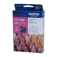 Thumbnail for BROTHER LC-73M Magenta High Yield Ink Cartridge - DCP-J525W/J725DW/J925DW, MFC-J6510DW/J6710DW/J6910DW/J5910DW/J430W/J432W/J625DW/J825DW - 600 pages