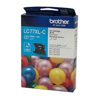 Thumbnail for Brother LC-77XLC Cyan Super High Yield Ink Cartridge - MFC-J6510DW/J6710DW/J6910DW/J5910DW - up to 1200 pages