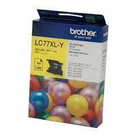 Thumbnail for Brother LC-77XLY Yellow Super High Yield Ink Cartridge - MFC-J6510DW/J6710DW/J6910DW/J5910DW - up to 1200 pages