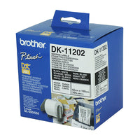 Thumbnail for BROTHER DK11202 White Shipping/Name Badge Label 62mm X 100mm, 300 labels per roll